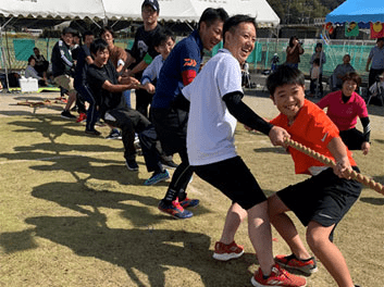 園の専用運動場